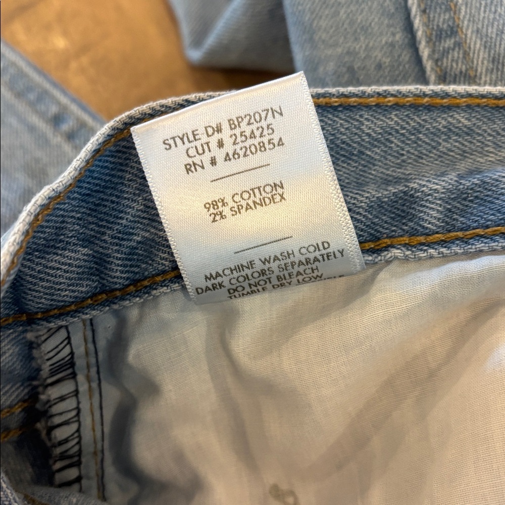 Just Black Denim Jeans Size 26 - Picture 5 of 7